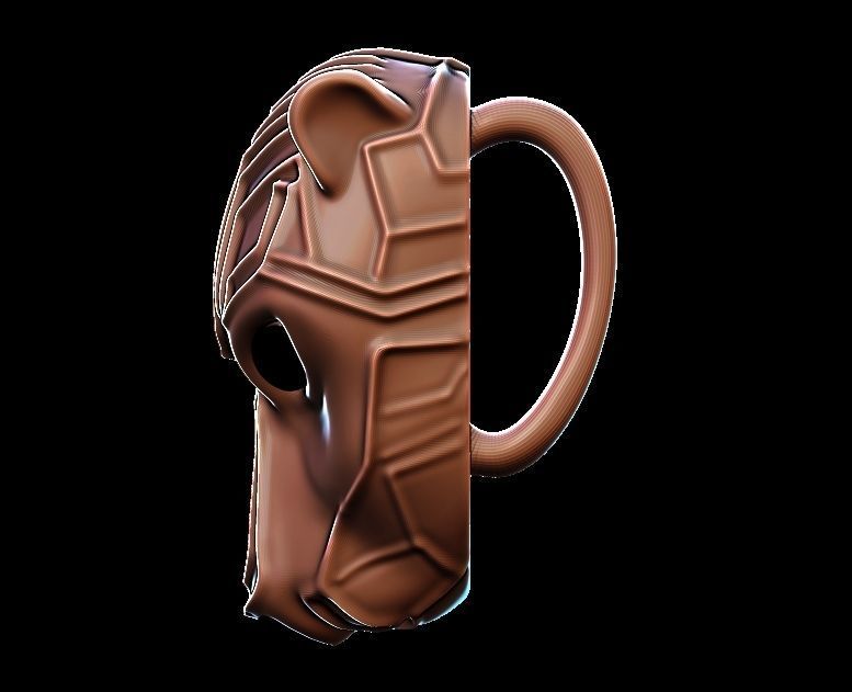 Panther Pendant Design 3D print model_25