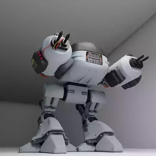 Ed-209 Robocop 3D model