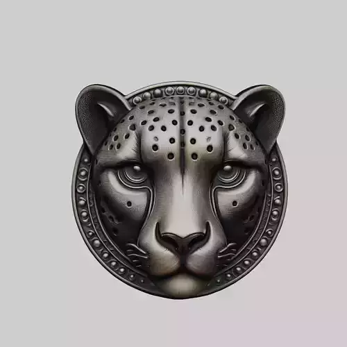 Cheetah Animal Cheetah Animal Medallion 