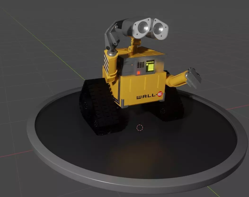Wall-E 3D model_0