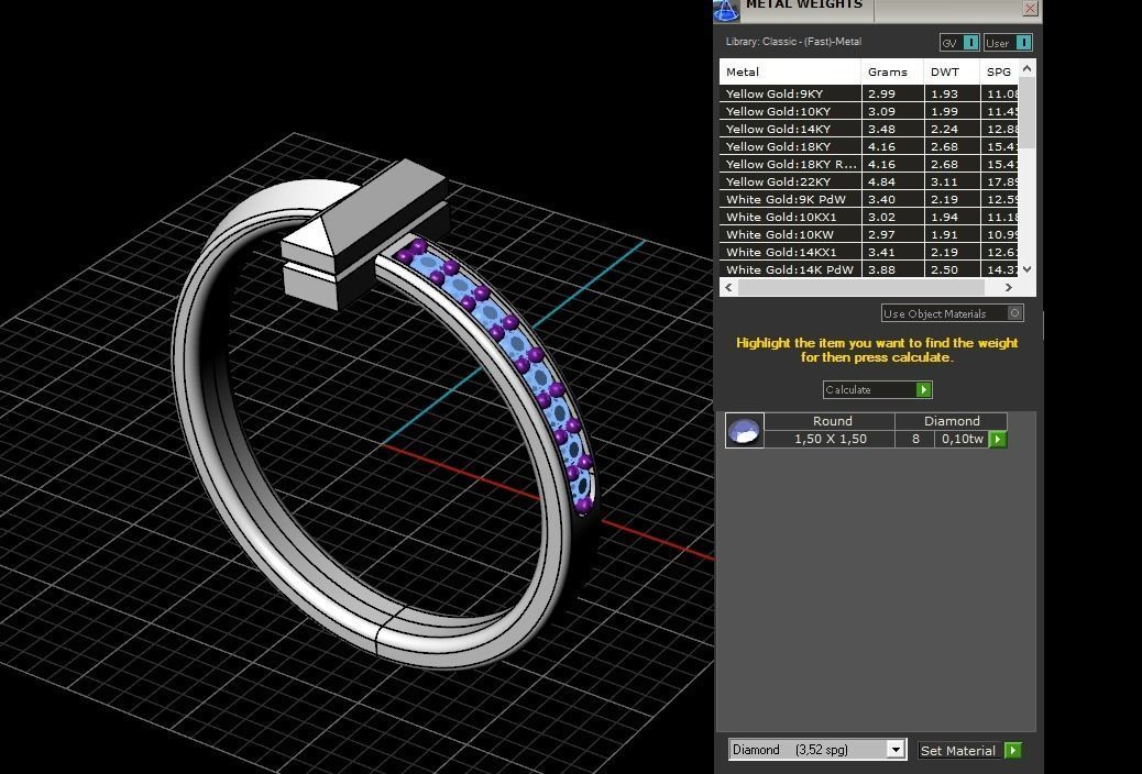 Tiffany t ring 3D print model_5