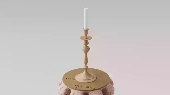 Porta velas - Candelabro 3D print model