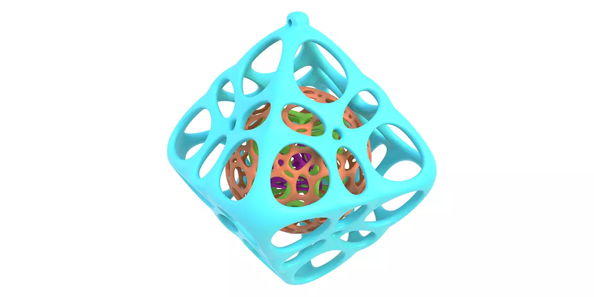 Keychain 08 3D model_0