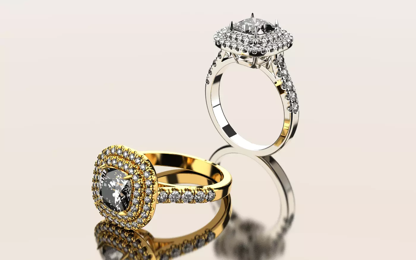 tiffany  ring 3D print model_0