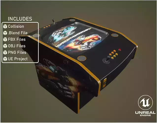 Retro Arcade Machine - 04