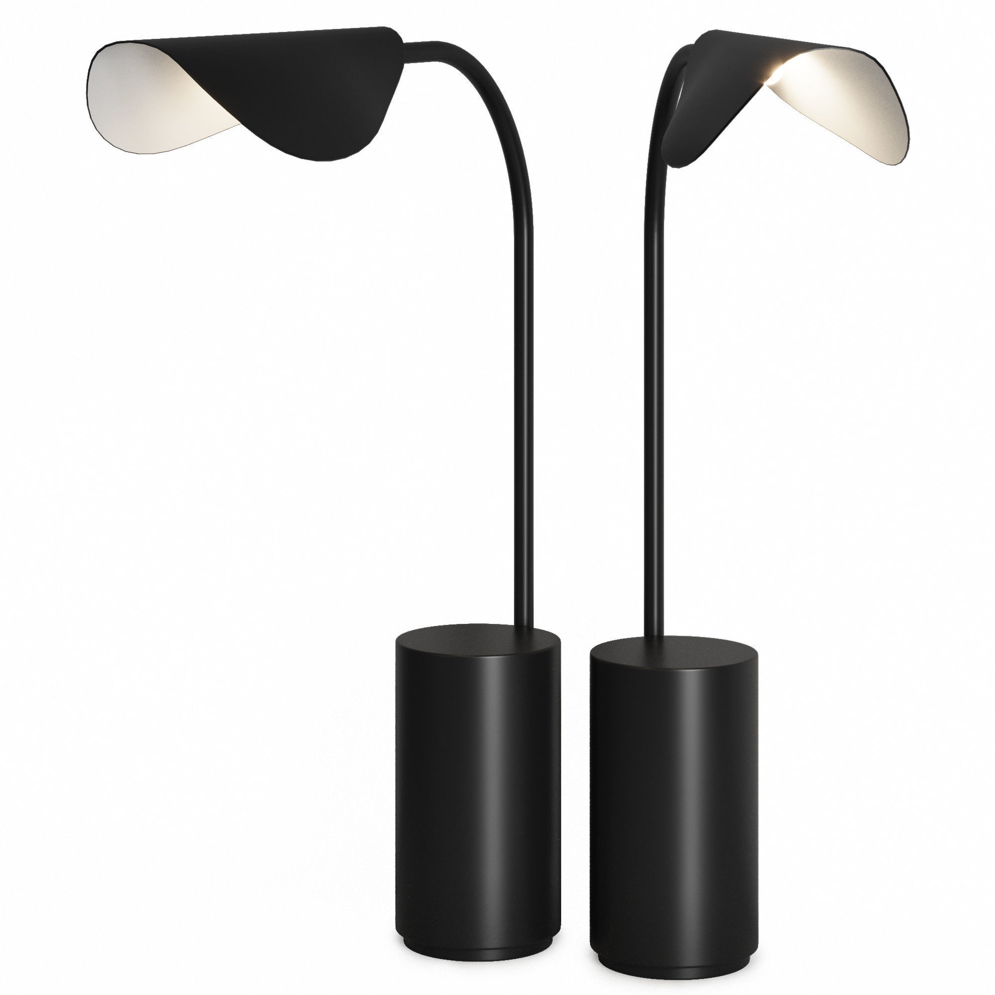 Table lamp Faro Barcelona LIGGERA 3D model_1