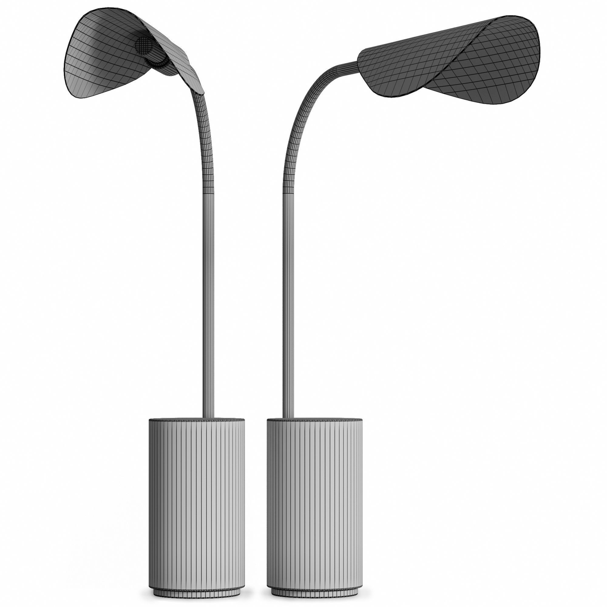 Table lamp Faro Barcelona LIGGERA 3D model_3