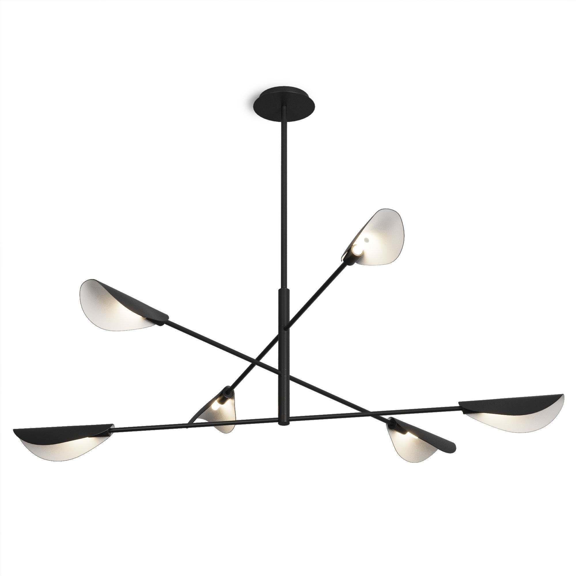 Pendant lamp Faro Barcelona LIGGERA 3D model_1