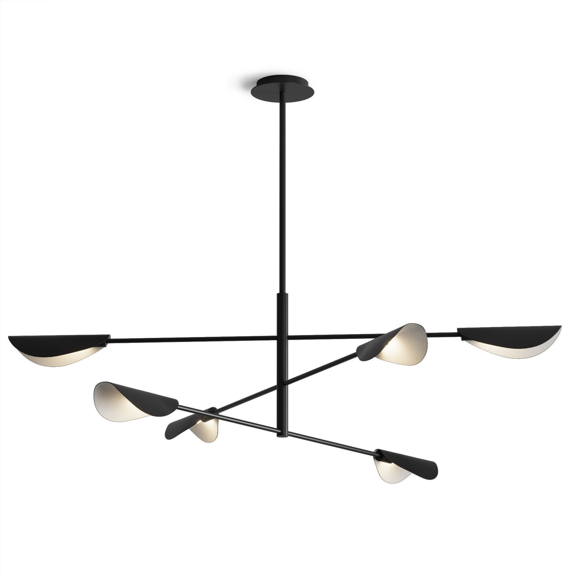 Pendant lamp Faro Barcelona LIGGERA 3D model_2