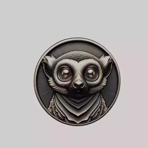 Lemur Animal Lemur Animal Medallion 