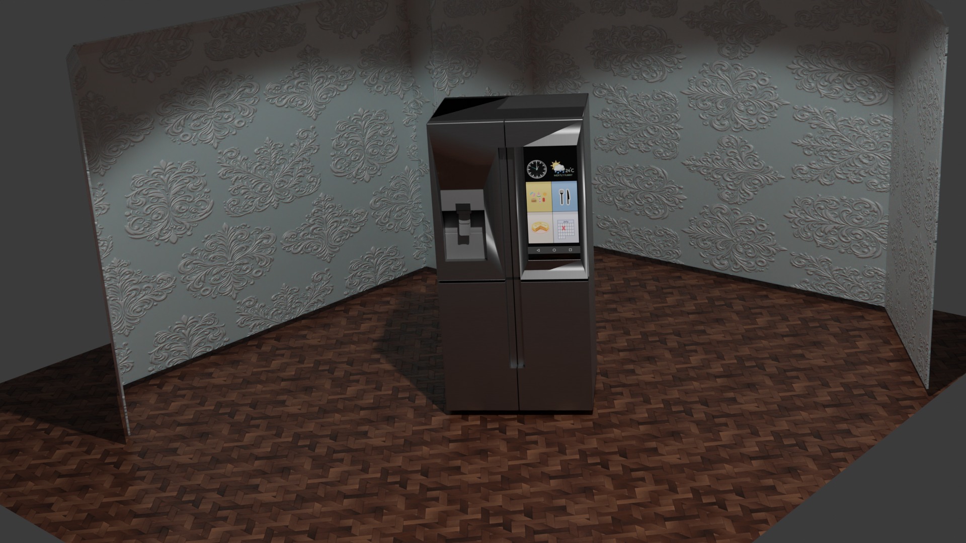 Custom Kitchen Design 3D 3D model_5