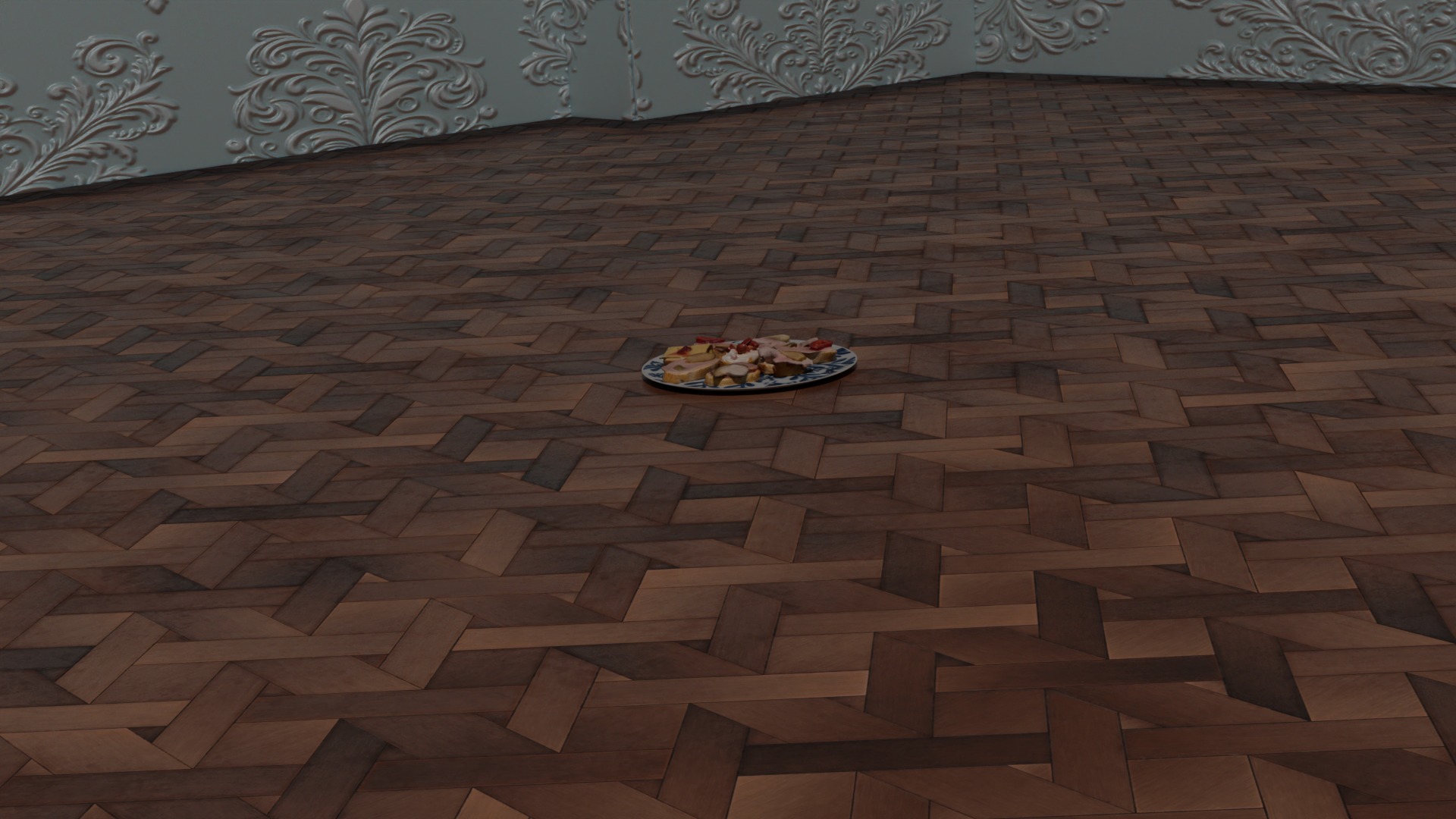 Custom Kitchen Design 3D 3D model_4