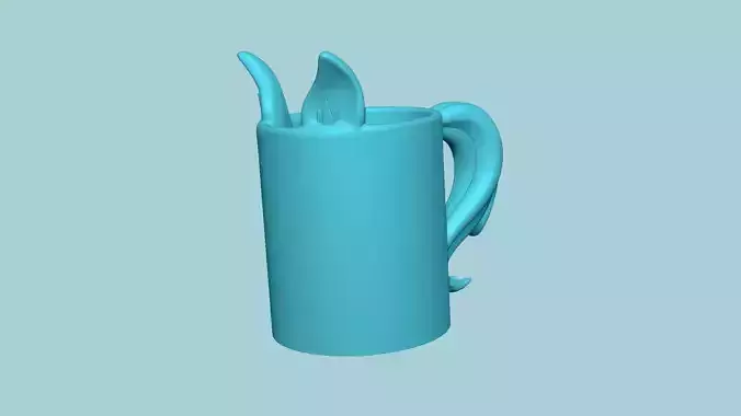 Fox Mug A02 - Furry Anime Animal Creative Cup