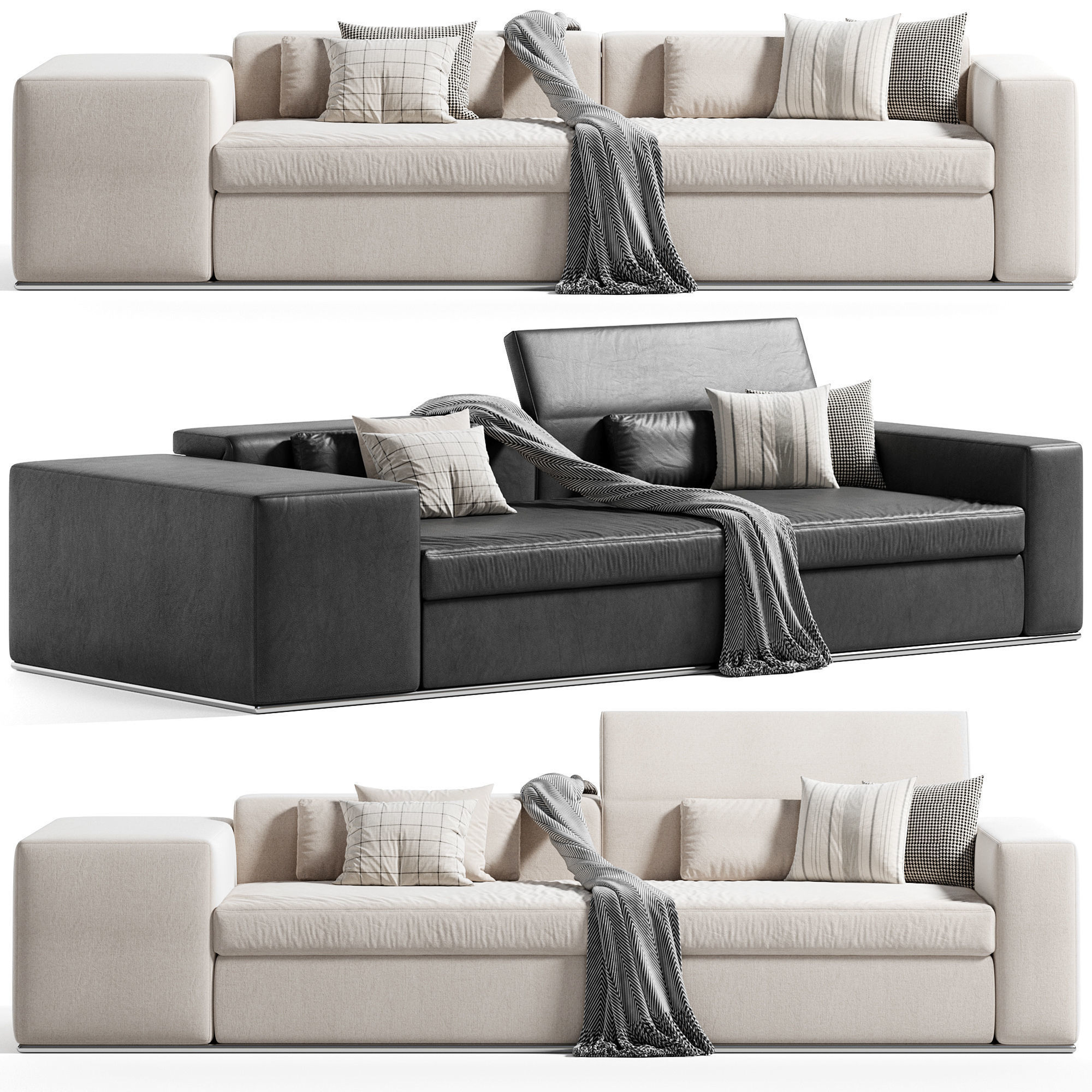 Plan Sofa 1 3D model_3