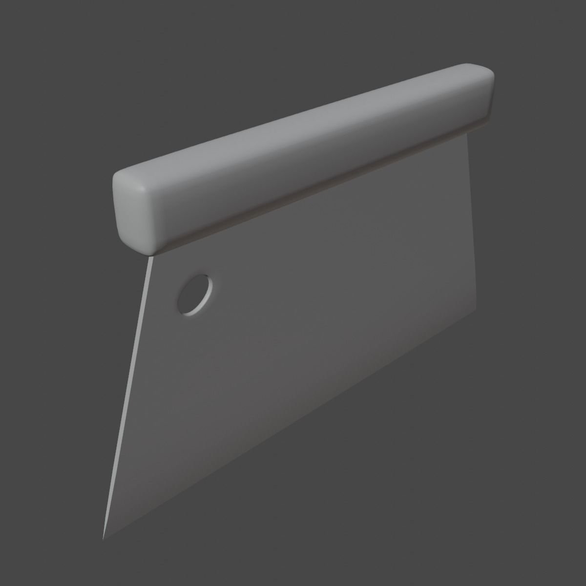 Surface Spatula Low-poly 3D model_9