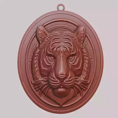 Tiger Animal Tiger Animal Pendant 