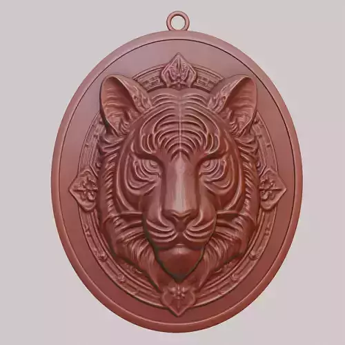 Tiger Animal Tiger Animal Pendant 