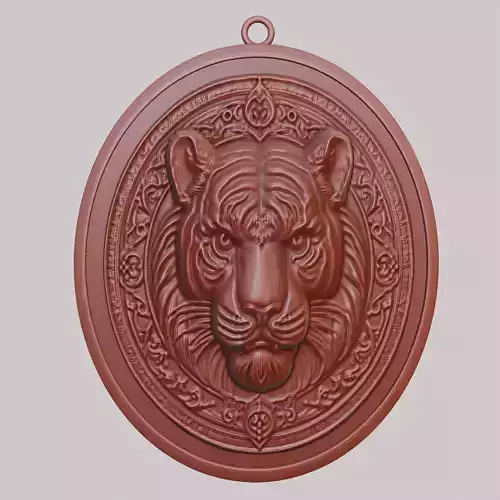 Tiger Animal Tiger Animal Pendant 