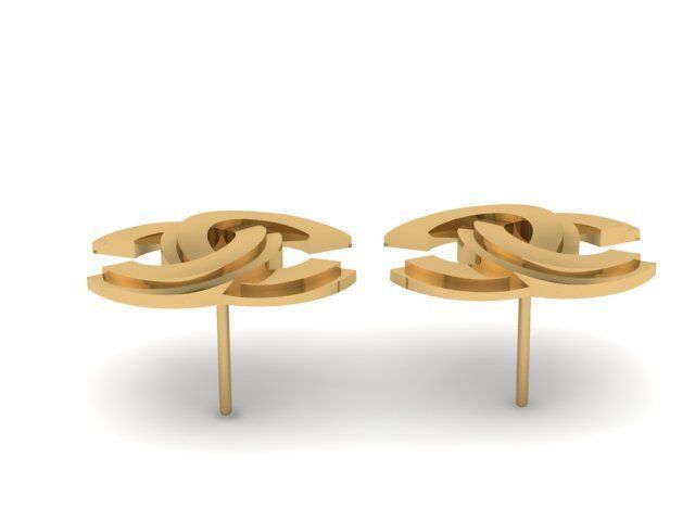 Women Earring 3dm stl fbx obj Render Details 3D print model 3D print model_6