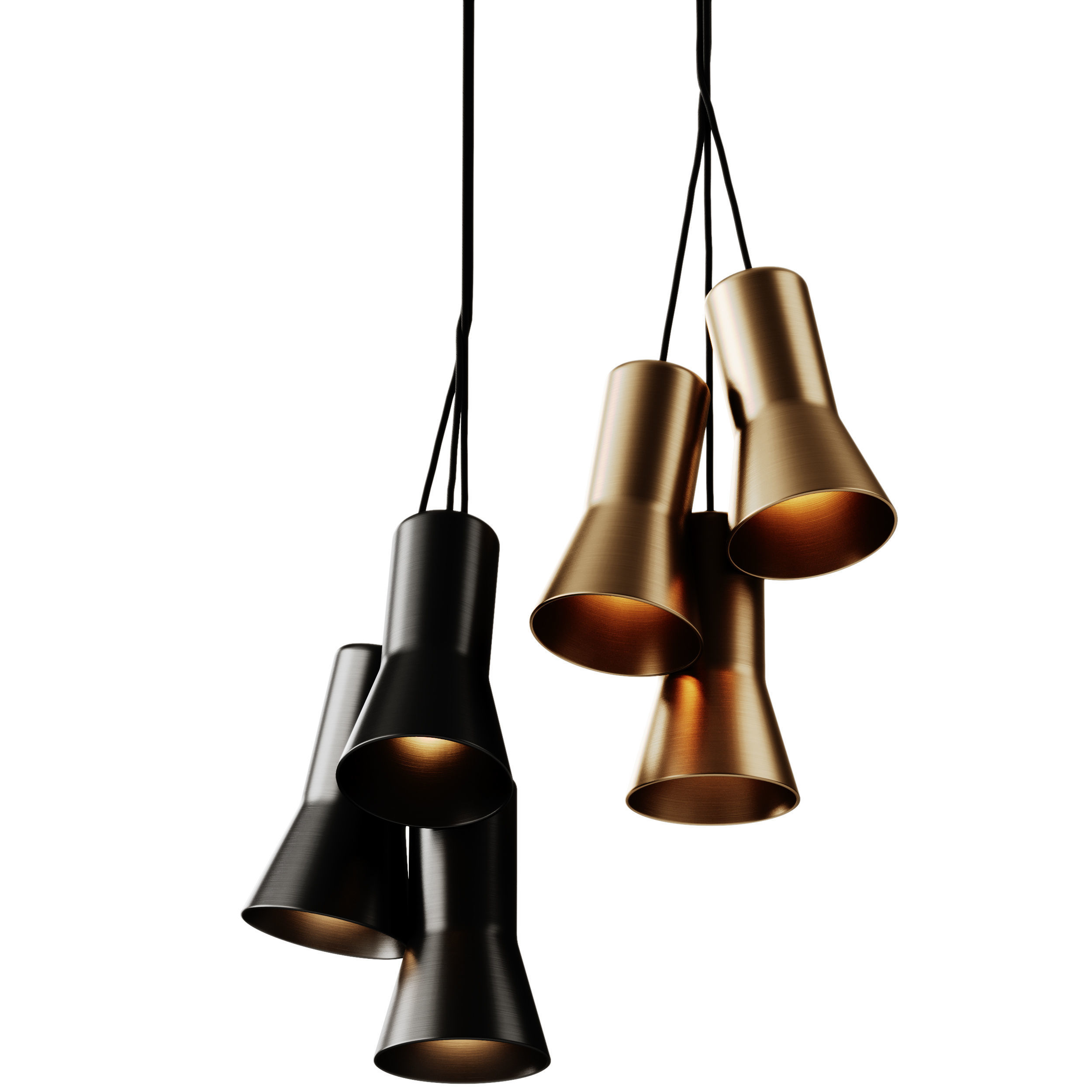 Ross Gardam Silhouette Pendant Lamp 3 3D model_3