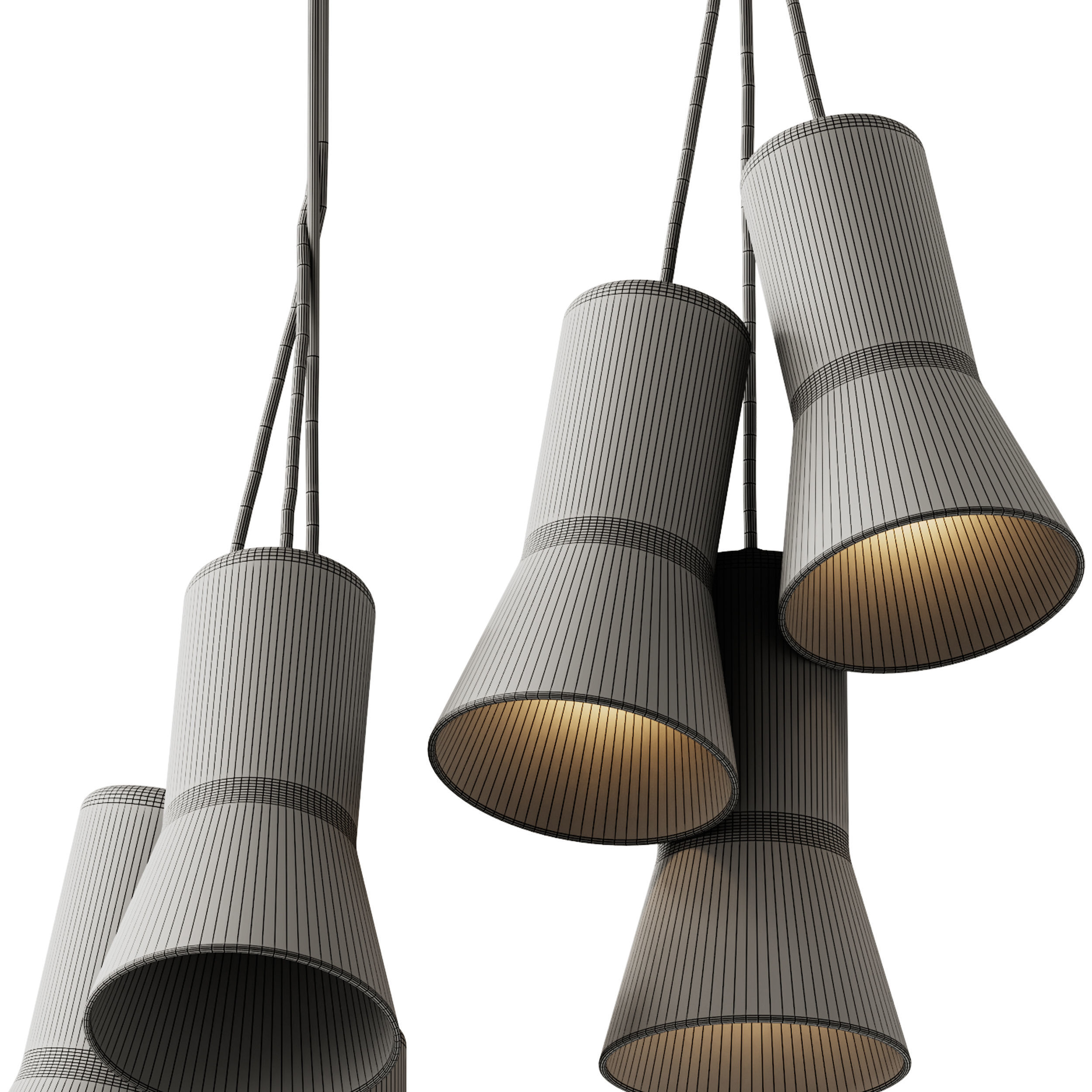 Ross Gardam Silhouette Pendant Lamp 3 3D model_5