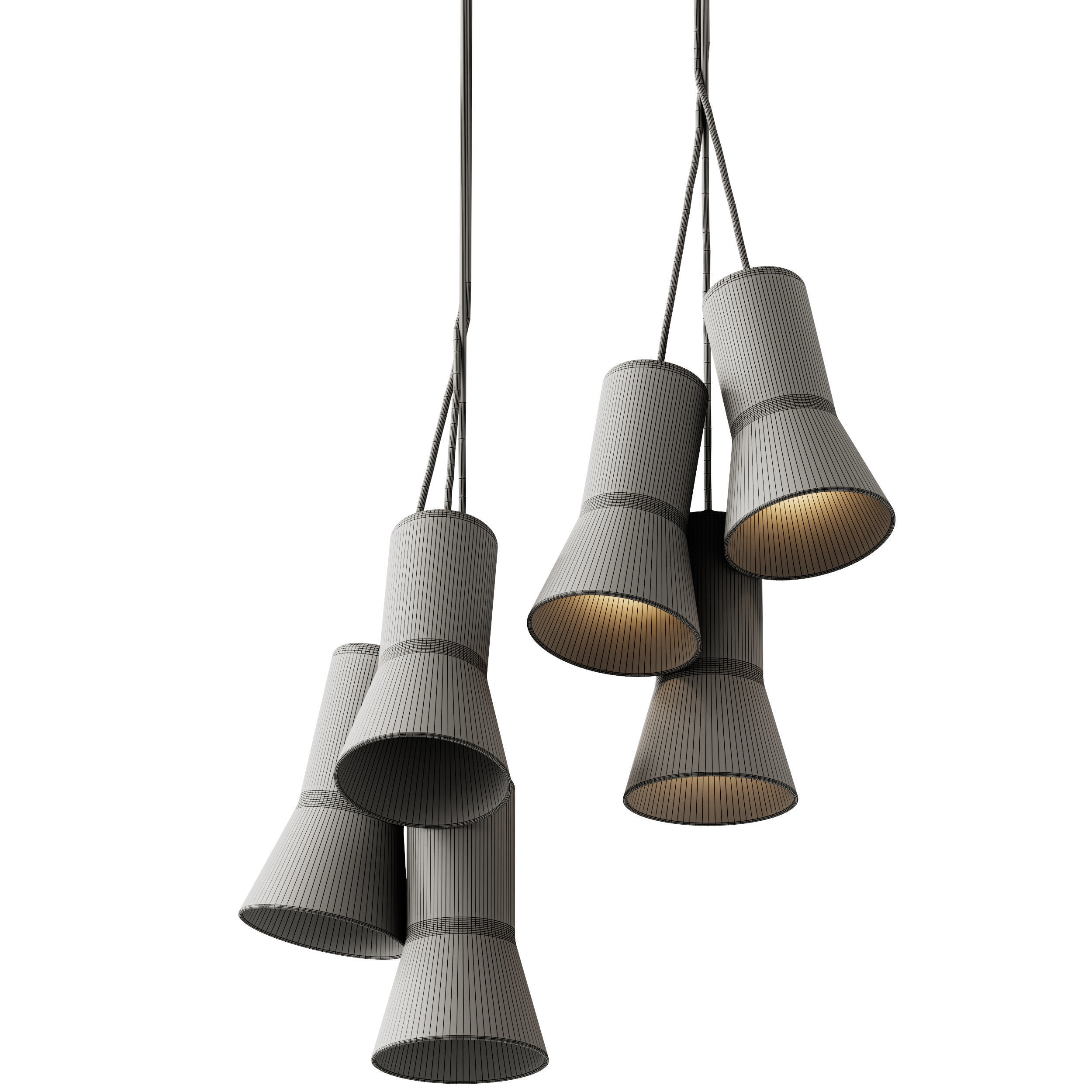 Ross Gardam Silhouette Pendant Lamp 3 3D model_4