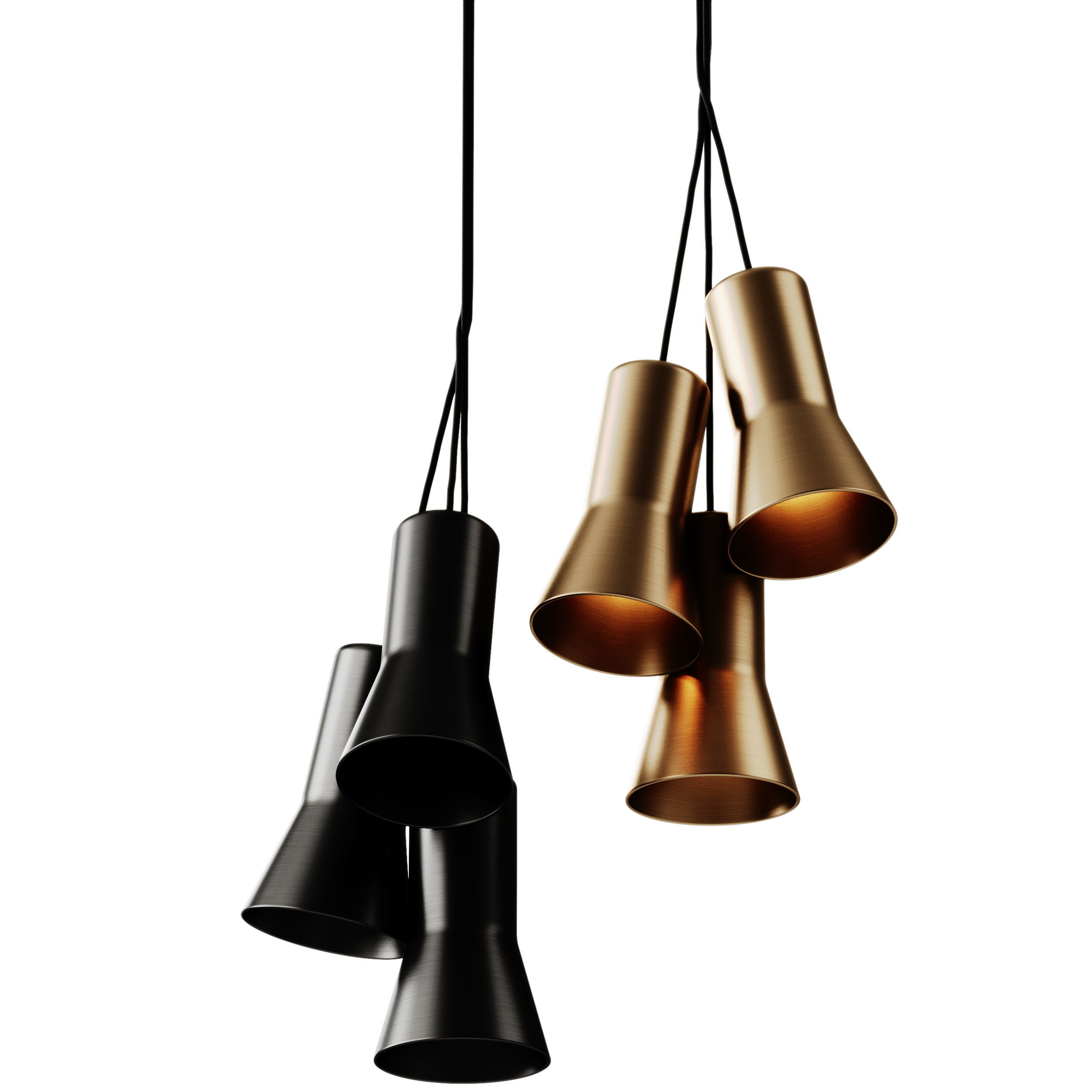 Ross Gardam Silhouette Pendant Lamp 3 3D model_2