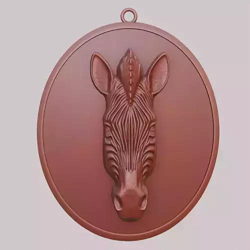 Zebra Animal Zebra Animal Pendant 