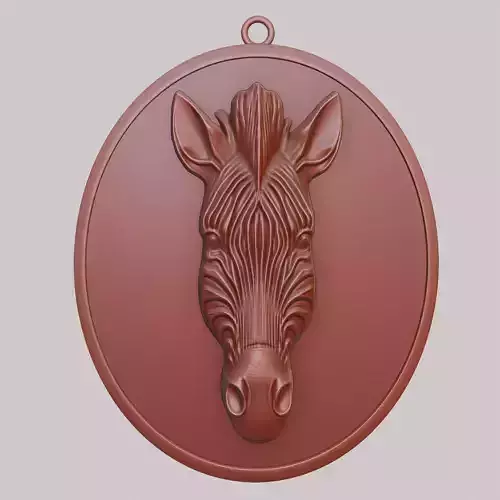 Zebra Animal Zebra Animal Pendant 