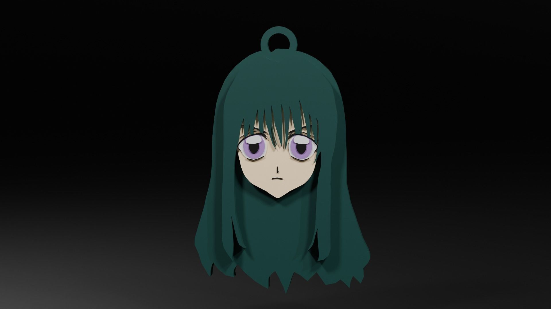 Rina Mermaid Melody Pichi Pichi Pitch Keychain 3D print model_1