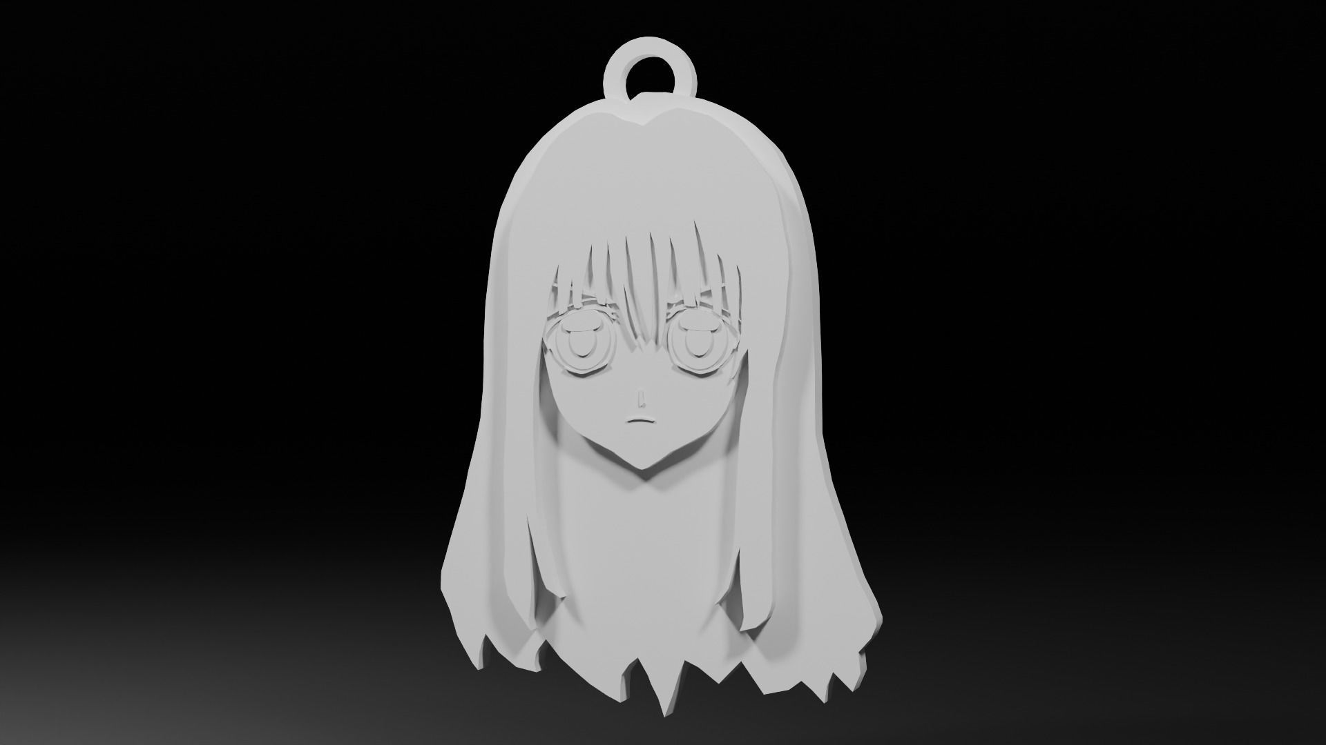 Rina Mermaid Melody Pichi Pichi Pitch Keychain 3D print model_4