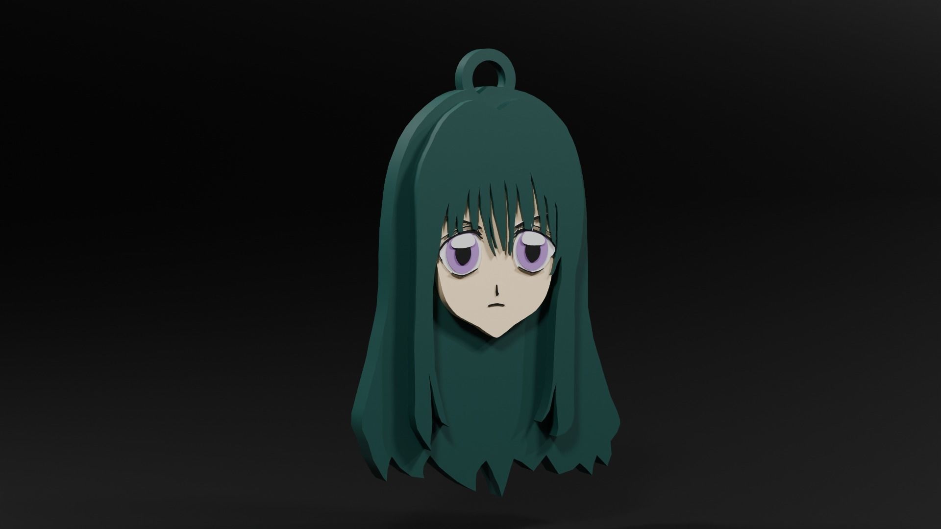 Rina Mermaid Melody Pichi Pichi Pitch Keychain 3D print model_2