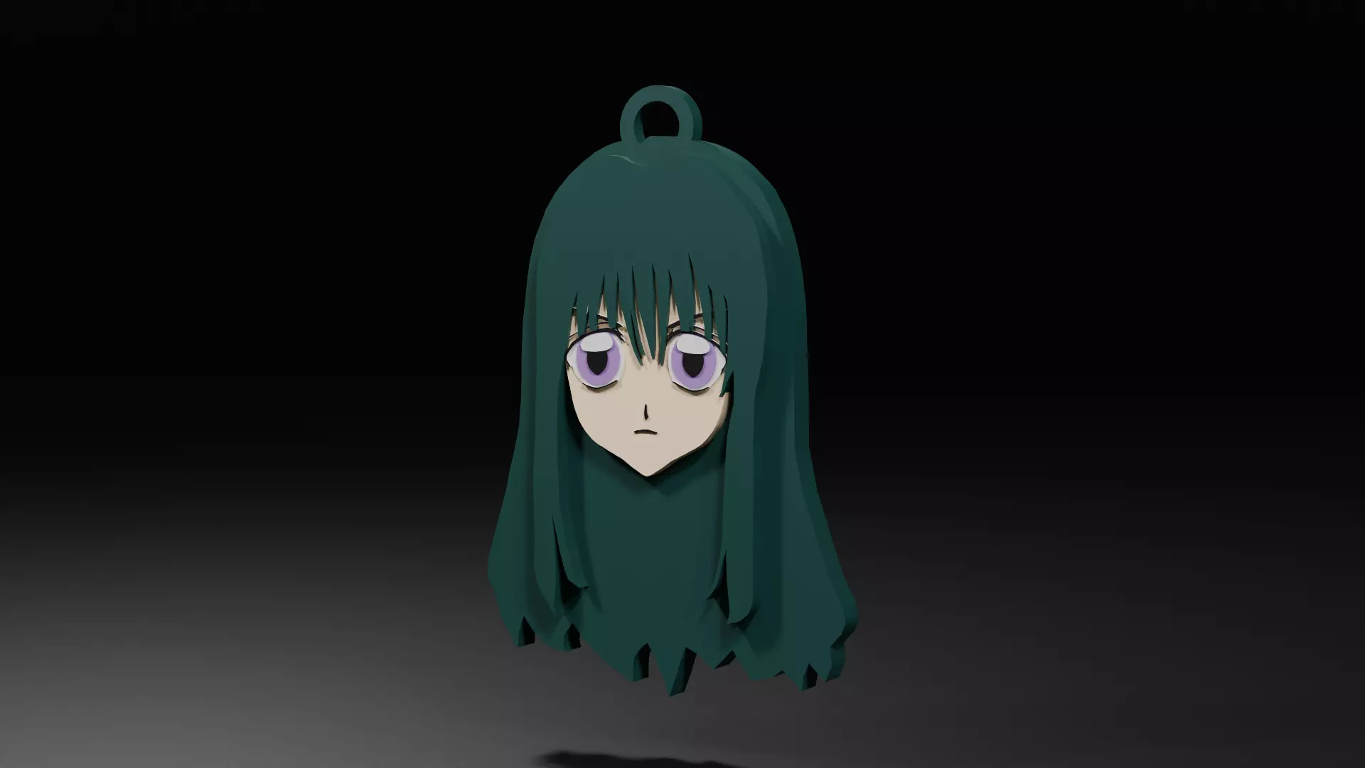 Rina Mermaid Melody Pichi Pichi Pitch Keychain 3D print model_0