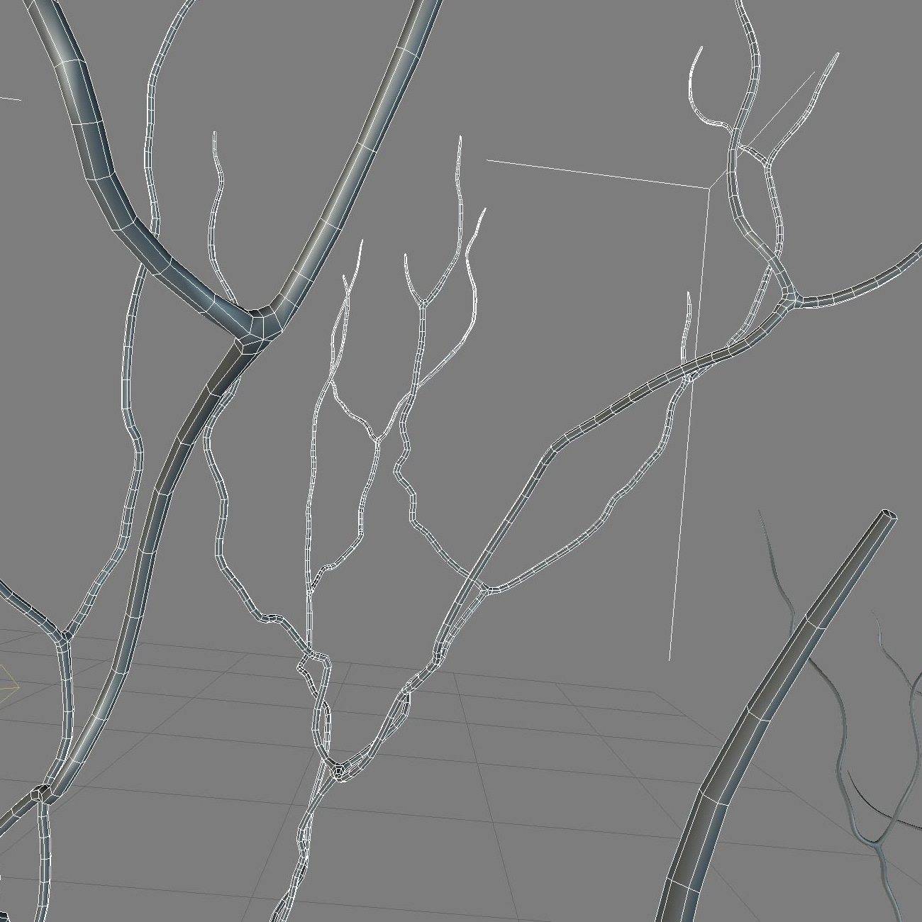 Pyramidal-Neurons set neuron 3D model_8