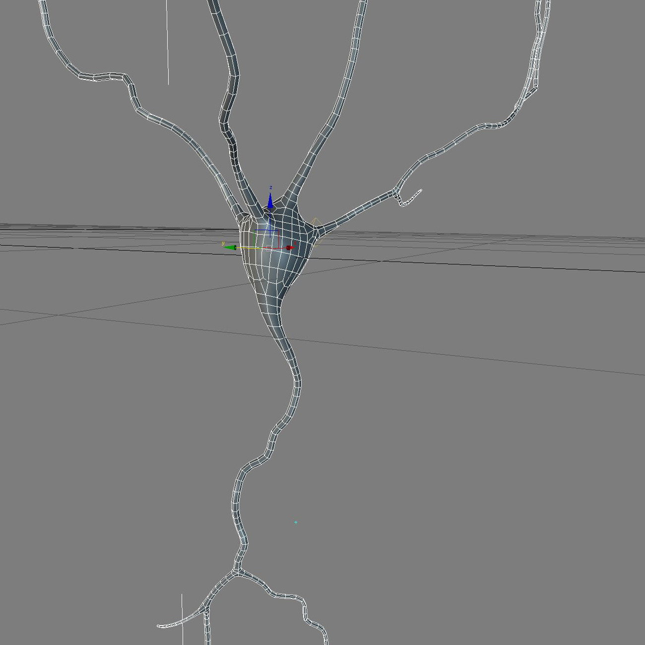 Pyramidal-Neurons set neuron 3D model_7