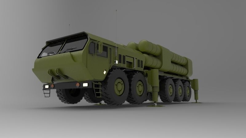THAAD Terminal High Altitude Area Defense 3D model_2