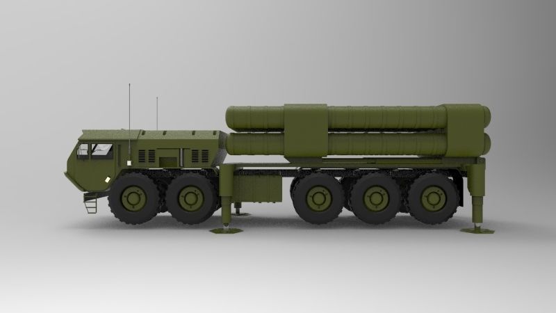 THAAD Terminal High Altitude Area Defense 3D model_3