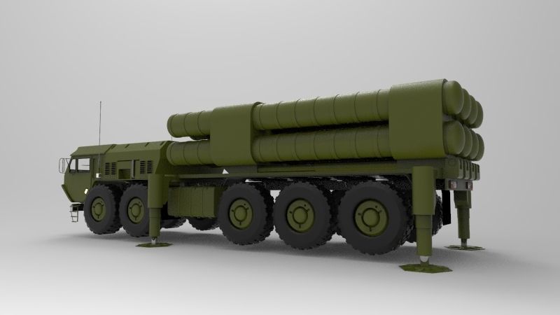 THAAD Terminal High Altitude Area Defense 3D model_6