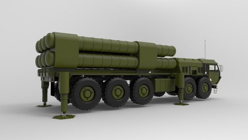 THAAD Terminal High Altitude Area Defense 3D model_5