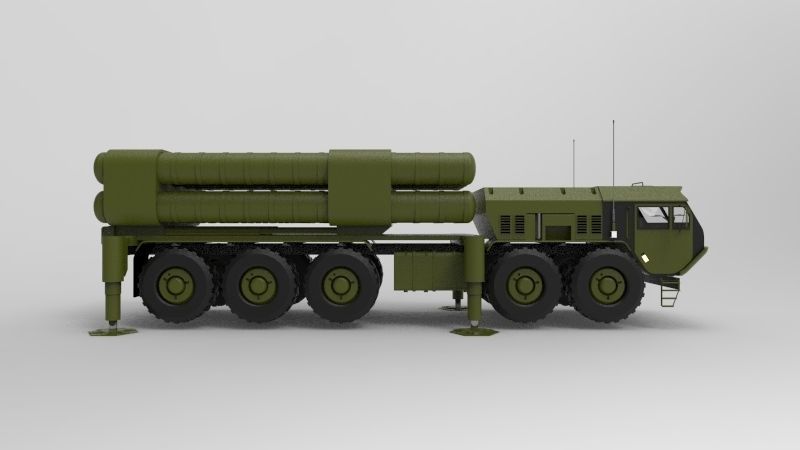 THAAD Terminal High Altitude Area Defense 3D model_4