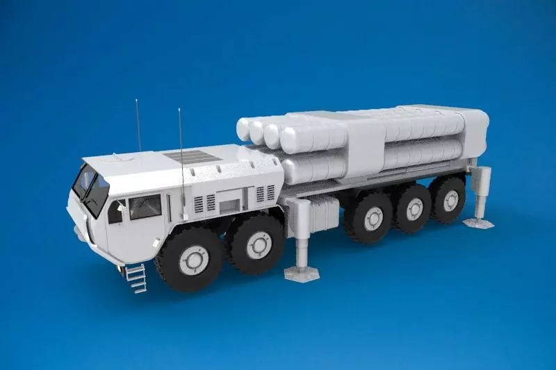 THAAD Terminal High Altitude Area Defense 3D model_0