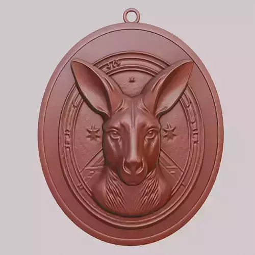 Kangaroo Animal Kangaroo Animal Pendant 