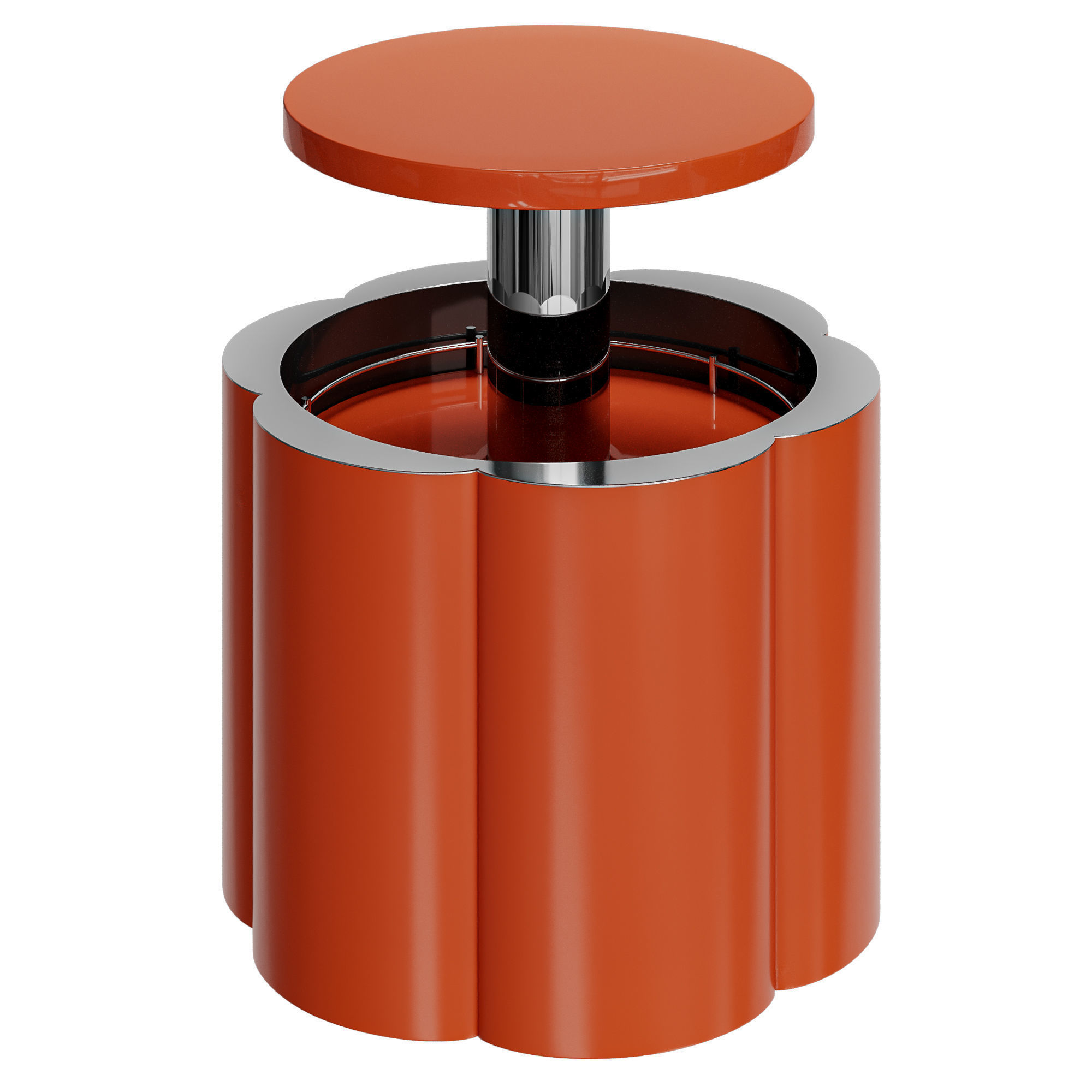 LIFT FLOWER end table - bar by Roche Bobois 3D model_3