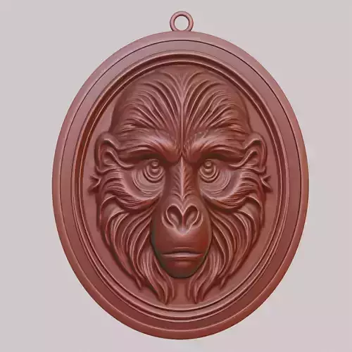 Gibbon Animal Gibbon Animal Pendant 