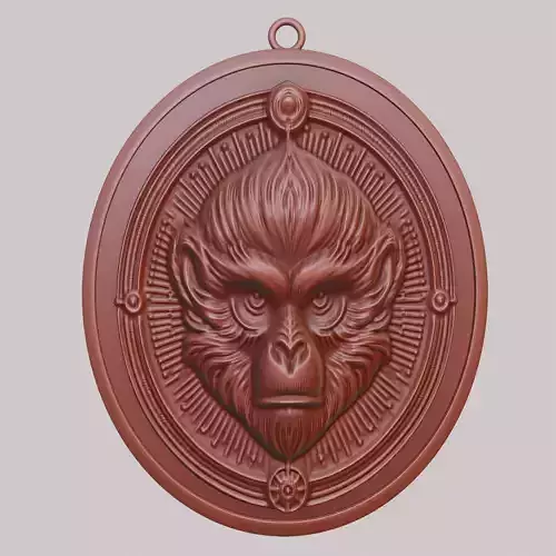 Gibbon Animal Gibbon Animal Pendant 