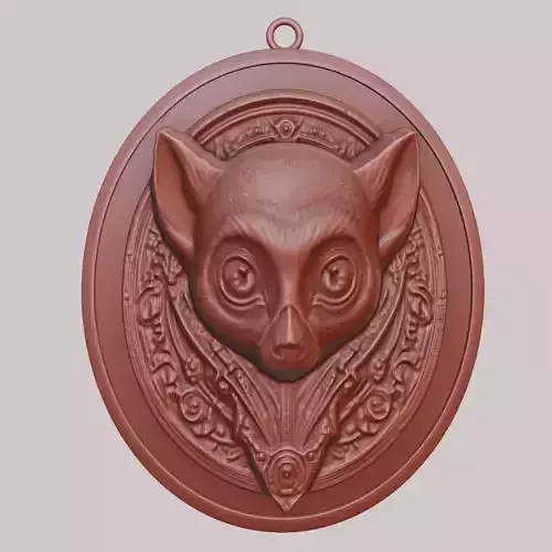 Lemur Animal Lemur Animal Pendant 