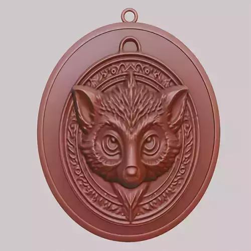 Lemur Animal Lemur Animal Pendant 