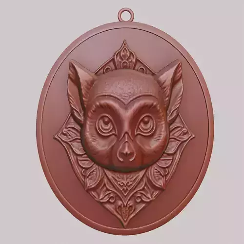 Lemur Animal Lemur Animal Pendant 