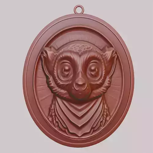 Lemur Animal Lemur Animal Pendant 
