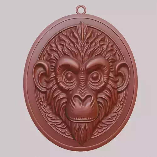 Monkey Animal Monkey Animal Pendant 